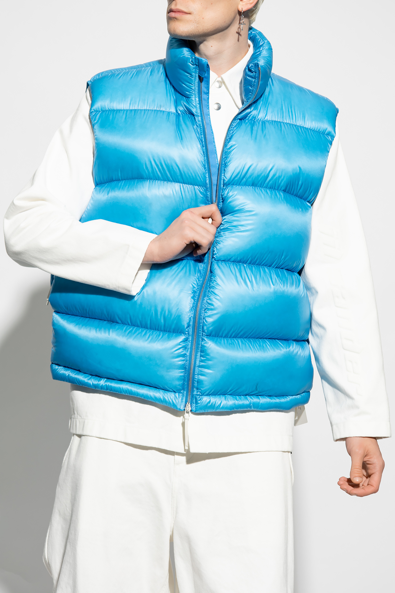 JIL SANDER｜VESTS (Quilting Down Vest (J40AF0157 J70007 Jil Sander Quilted Puffer Vest - AW21 – Vertical Rags
